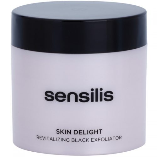 Sensilis Skin Delight rewitalizujący peeling z węglem drzewnym rozjaśniający skórę 75 ml
