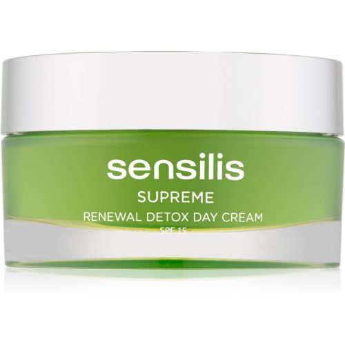 Sensilis Supreme Renewal Detox detoksujący i regenerujący krem na dzień SPF 15 50 ml
