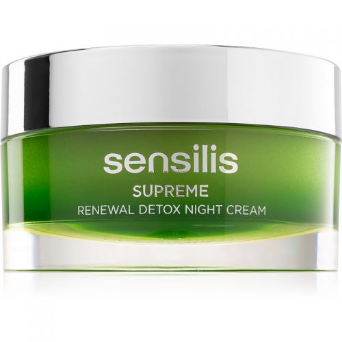 Sensilis Supreme Renewal Detox detoksujący krem na noc regenerująca i odnawiająca skórę 50 ml
