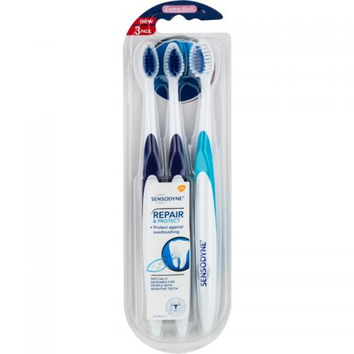 Sensodyne Repair & Protect szczoteczka do zębów extra soft dla wrażliwych zębów 3 szt.