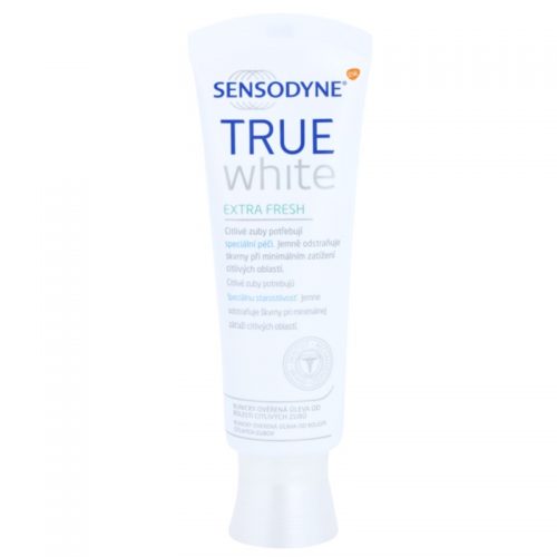 Sensodyne True White Extra Fresh pasta wybielająca przeciw przebarwieniom na szkliwie dla wrażliwych zębów 75 ml