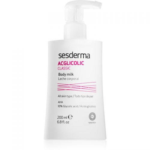 Sesderma Acglicolic Classic Body ujędrniające mleczko do ciała z efektem peelingu 200 ml