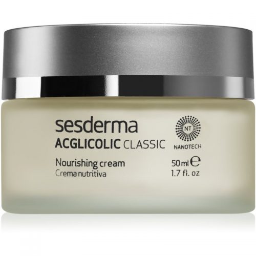 Sesderma Acglicolic Classic Facial odżywczy krem odmładzający do skóry suchej i bardzo suchej 50 ml