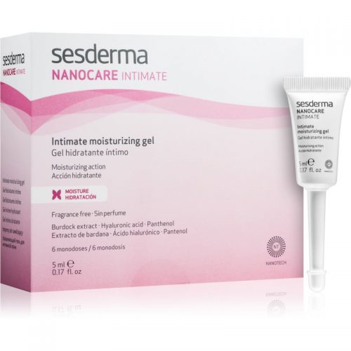 Sesderma Nanocare Intimate żel kojący do okolic intymnych 6 x 5 ml