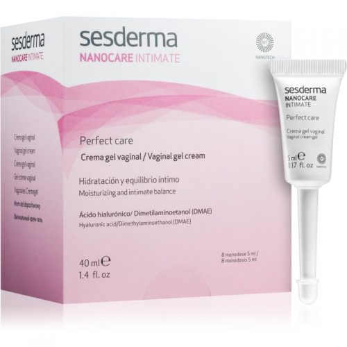 Sesderma Nanocare Intimate żel nawilżający do okolic intymnych 8 x 5 ml