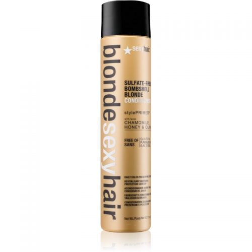 Sexy Hair Blonde delikatna odżywka bez siarczanu do włosów blond 300 ml
