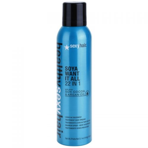 Sexy Hair Healthy lekka odżywka z soją, kakao i olejkiem arganowym bez spłukiwania 150 ml