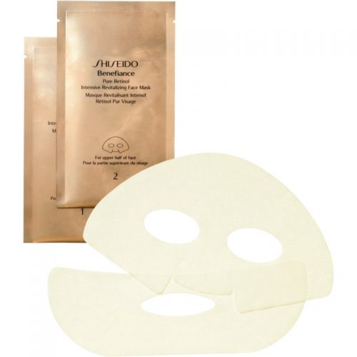 Shiseido Benefiance Pure Retinol Intensive Revitalizing Face Mask maseczka intensywnie rewitalizująca nadający młody wygląd 4 szt.
