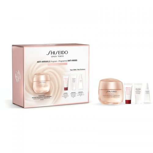 Shiseido Benefiance Wrinkle Smoothing Cream Enriched zestaw kosmetyków I. dla kobiet