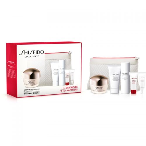 Shiseido Benefiance WrinkleResist24 Day Cream zestaw kosmetyków II. (przeciw starzeniu się skóry) dla kobiet