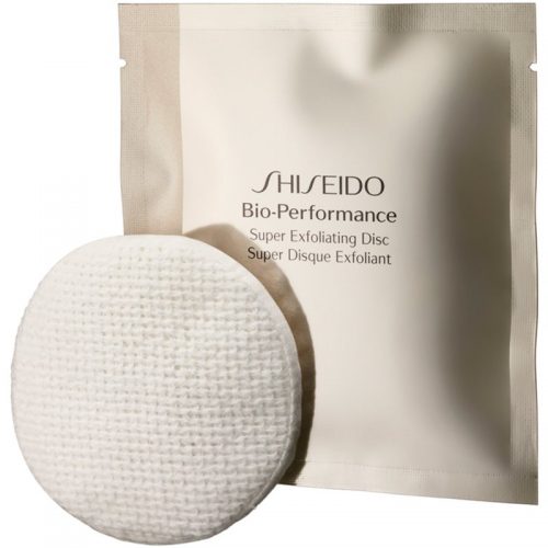 Shiseido Bio-Performance Super Exfoliating Disc płatki złuszczająco-oczyszczjące do odmładzania skóry 8 szt.