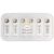 Shiseido Concentrate Facial Essential koncentrat intensywnie nawilżający o działaniu odmładzającym 6 x 5 ml