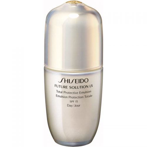 Shiseido Future Solution LX Total Protective Emulsion emulsja ochronna na dzień SPF 15 75 ml