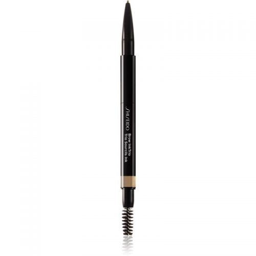 Shiseido Makeup Brow InkTrio kredka i puder do brwi z aplikatorem odcień 02 Taupe 0,06 g