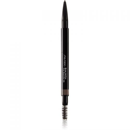 Shiseido Makeup Brow InkTrio kredka i puder do brwi z aplikatorem odcień 03 Deep Brown 0,06 g