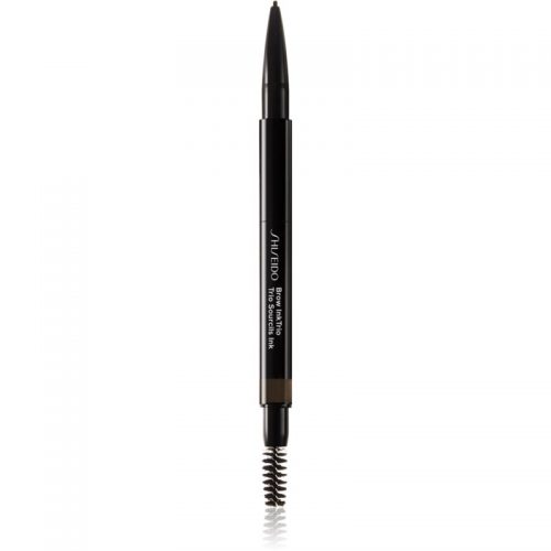 Shiseido Makeup Brow InkTrio kredka i puder do brwi z aplikatorem odcień 04 Ebony 0,06 g
