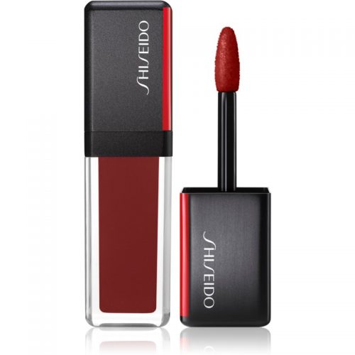 Shiseido Makeup LacquerInk LipShine szminka w płynie nawilżające i nadające blask odcień 307 Scarlet Glare 9 ml