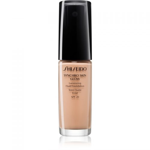 Shiseido Makeup Synchro Skin Glow Luminizing Fluid Foundation podkład rozjaśniający SPF 20 odcień Rose 3 30 ml