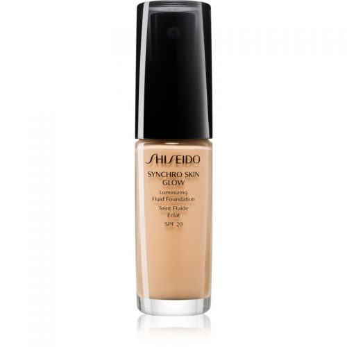 Shiseido Makeup Synchro Skin Glow Luminizing Fluid Foundation podkład rozjaśniający SPF 20 odcień Golden 4 30 ml