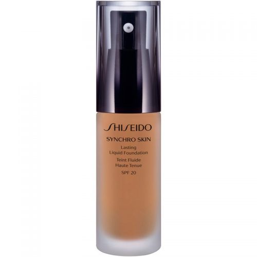 Shiseido Makeup Synchro Skin Lasting Liquid Foundation podkład o przedłużonej trwałości SPF 20 odcień Golden 4 30 ml