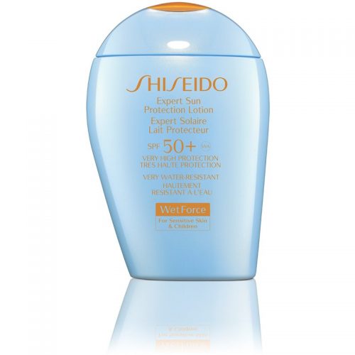 Shiseido Sun Care Expert Sun Protection Lotion WetForce wodoodporny krem do opalania SPF 50+ 100 ml