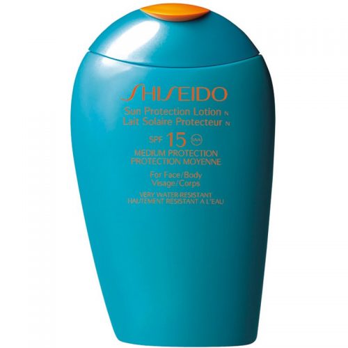 Shiseido Sun Care Sun Protection Lotion mleczko do opalania do twarzy i ciała SPF 15 150 ml