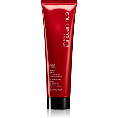 Shu Uemura Color Lustre termoochronne odżywcze mleczko do włosów farbowanych 150 ml