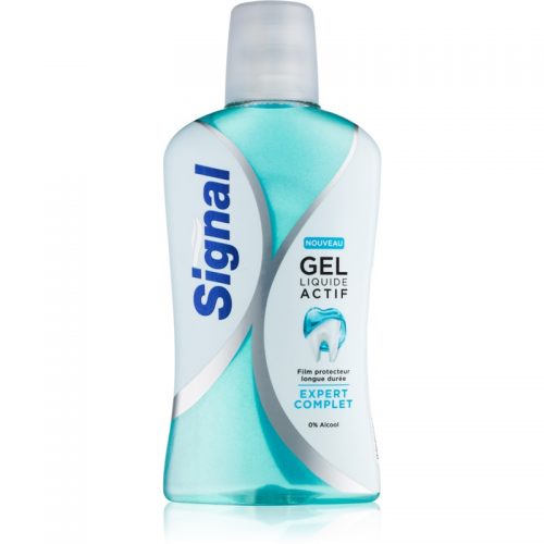 Signal Gel Liquide Actif płyn do płukania ust dbający o pełną ochronę zębów i świeżego oddechu bez alkoholu 500 ml