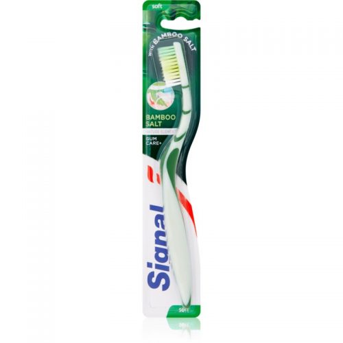 Signal Natural Elements Bamboo Salt szczoteczka do zębów soft dla wrażliwych dziąseł