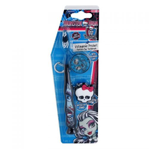 SmileGuard Monster High szczoteczka do zębów dla dzieci z osłonką podróżną i breloczkiem soft