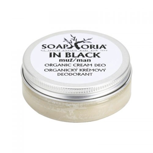 Soaphoria In Black organiczny kremowy dezodorant dla mężczyzn 50 ml