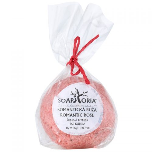 Soaphoria Romantic Rose antystresowa kula do kąpieli o działaniu regenerującym 85 g