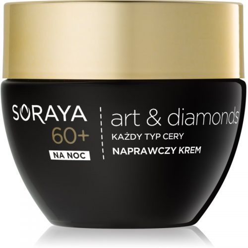 Soraya Art & Diamonds regenerujący krem na noc do regeneracji komórek skóry 60+ 50 ml