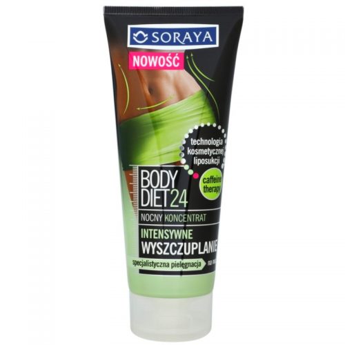 Soraya Body Diet 24 skoncentrowana pielęgnacja na noc intensywnie odchudzająca 200 ml
