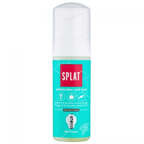 Splat 2 in 1 Mint piana do jamy ustnej 2w1 do mycia zębów i dziąseł bez szczoteczki i wody 50 ml