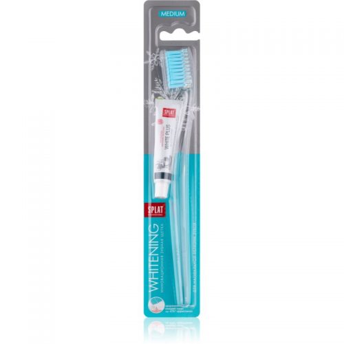 Splat Professional Whitening szczoteczka do zębów + mini pasta do zębów medium