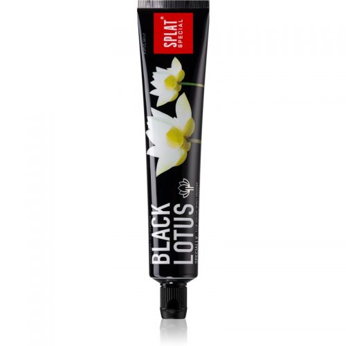 Splat Special Black Lotus wybielająca pasta do zębów z aktywnym węglem bez fluoru Lotus Mint 75 ml