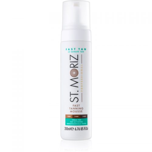 St. Moriz Self Tanning pianka samoopalająca o szybkim działaniu 200 ml