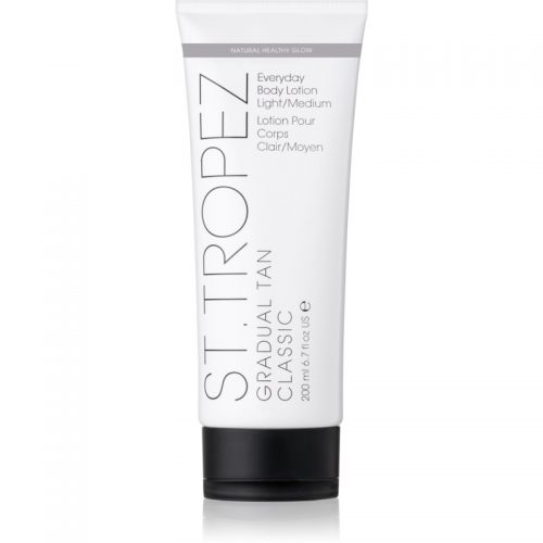 St.Tropez Gradual Tan Classic nawilżające mleczko do ciała do stopniowego opalania odcień Light/Medium 200 ml