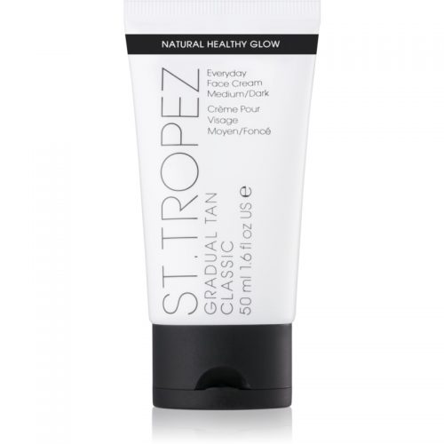 St.Tropez Gradual Tan Classic nawilżający krem tonujący do twarzy do stopniowego opalania odcień Medium/Dark 50 ml