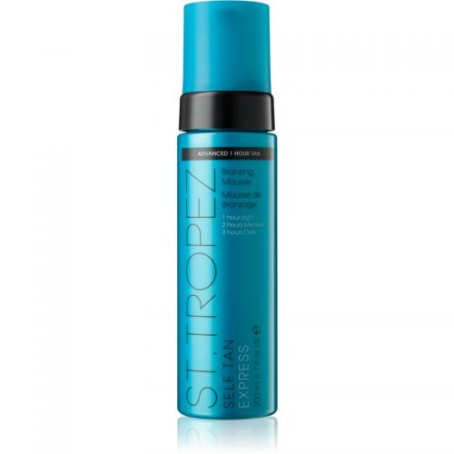St.Tropez Self Tan Express szybkoschnąca pianka samoopalająca do stopniowego opalania 200 ml