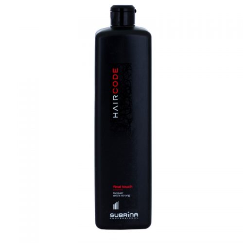 Subrina Professional Hair Code Final Touch spray modelujący bardzo mocno utrwalający 1000 ml
