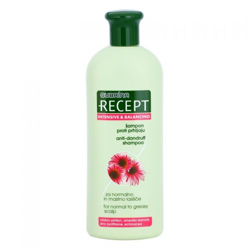 Subrina Professional Recept Intensive & Balancing szampon przeciwłupieżowy do włosów normalnych i przetłuszczających się Echinacea 400 ml