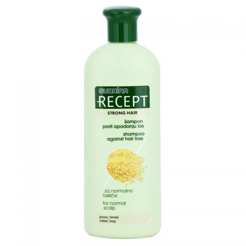 Subrina Professional Recept Strong Hair szampon przeciw wypadaniu włosów Millet & Hop 400 ml