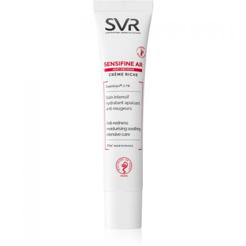 SVR Sensifine AR bogaty krem odżywczy do skóry wrażliwej ze skłonnością do przebarwień 40 ml