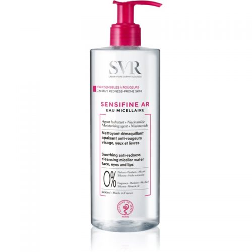 SVR Sensifine AR kojący płyn micelarny do skóry skłonnej do zaczerwienień 400 ml