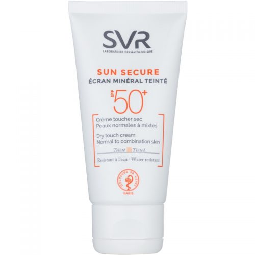 SVR Solaires mineralny krem tonujący do skóry normalnej i mieszanej SPF 50+ 50 g