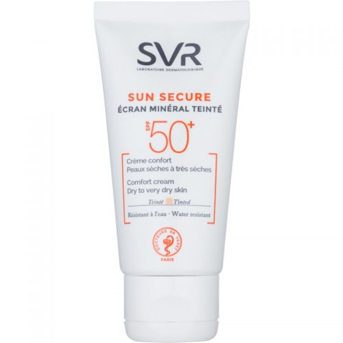 SVR Solaires mineralny krem tonujący do skóry suchej i bardzo suchej SPF 50 50 ml