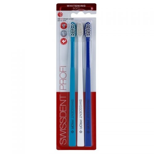 Swissdent Whitening Trio szczoteczki do zębów 3 szt. soft 3 szt.