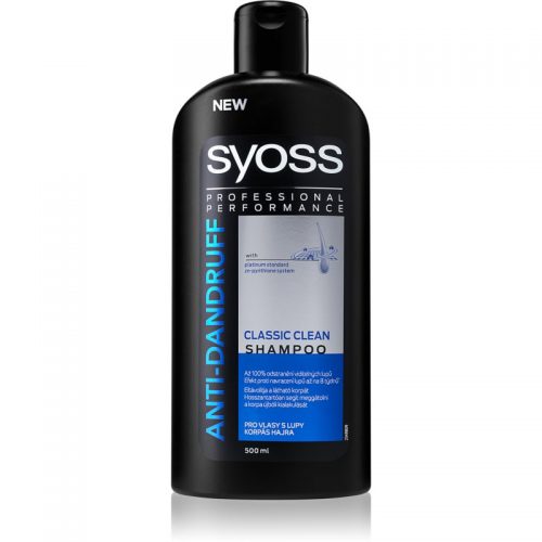 Syoss Anti-Dandruff Classic Clean orzeźwiający szampon przeciw łupieżowi 500 ml